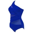 thumbnail image 3 of New Women One Piece Swimsuit 4 Plus Size Monokini Bikini Swimsuit Beach Swimwear Sexy Slant-shoulders Netting Bathing Suit, 3 of 3