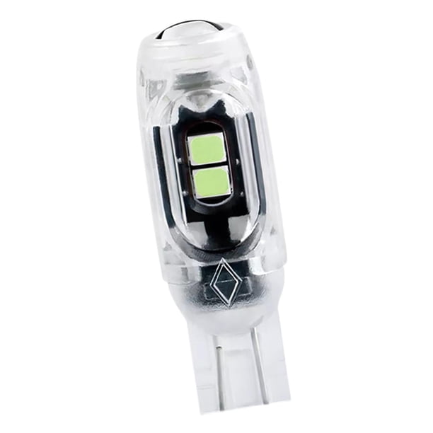 Bombilla LED genérica para coche, bombilla LED de cuña, CC 12 V, luz de coche de alto brillo. Azul