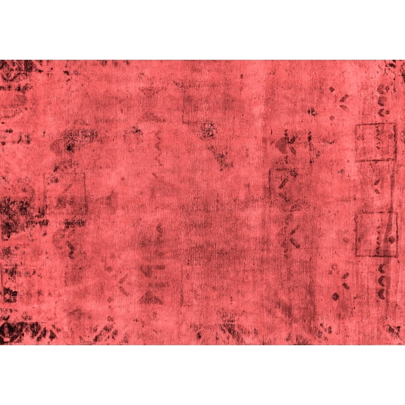 Ahgly Company Indoor Rectangle Persian Red Bohemian Area Rugs, 5' x 7'