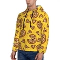 thumbnail image 2 of Hoodies for Men - Cute Mushrooms Pizza Long Sleeve Comfrt Men'S Fashion Hoodies & Sweatshirts, Sweatshirts for Men Hoodies Pullover Clothing Clothes with Pouch, 2 of 7