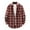 5-Red, variant on Men's Button Down Shirts Regular Fit Long Sleeve Flannel Plaid Shirt Casual Loose Work Office Tops with Two-Pockets