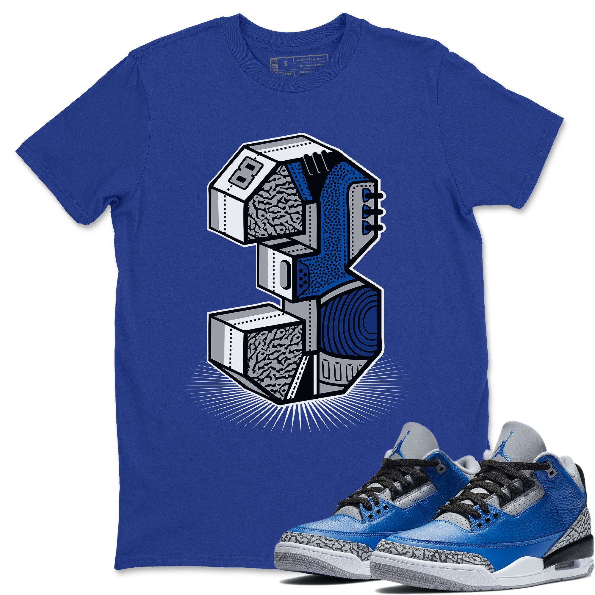 jordan royal blue t shirt