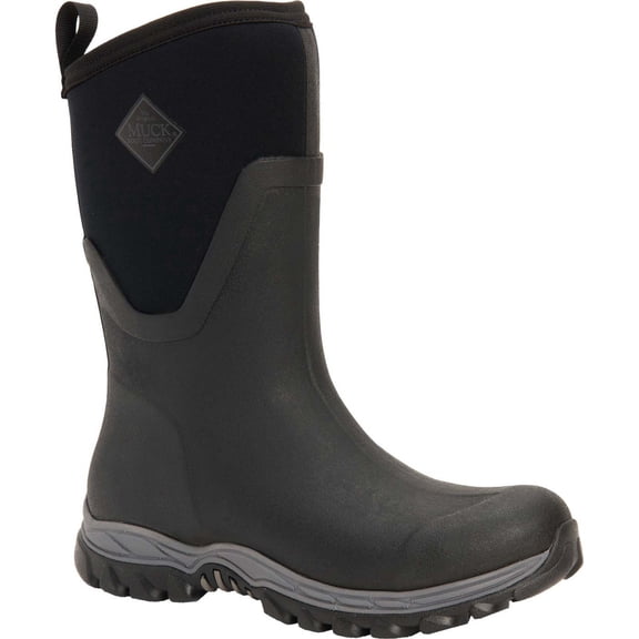 Muck Women's Arctic Sport II Mid, Black/Black
