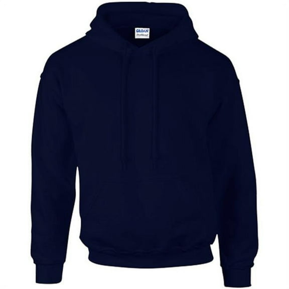 Gildan Hoodie Style 18500 Navy - Size Large Case of 12