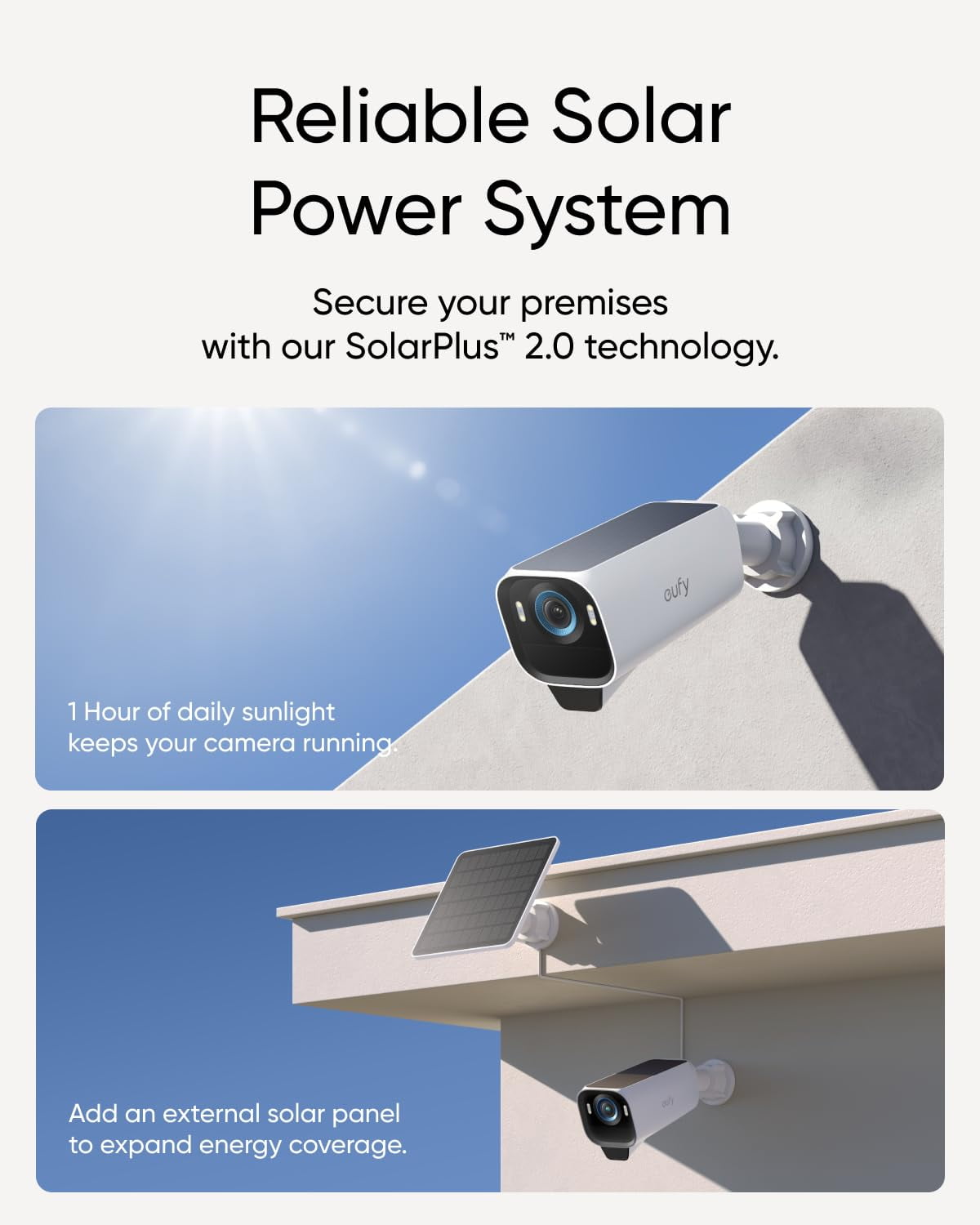 eufy Security eufyCam S3 Pro 2-Cam Kit, Solar Camera Outdoor