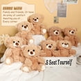 thumbnail image 3 of Peluche Jenaai de 10 pulgadas con forma de oso de peluche para niños (8 unidades), 3 of 6