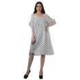 thumbnail image 5 of Moomaya WoMen's Party Night Dresses Plus Size Fluter Sleeve Casual Clothing, 5 of 6