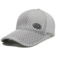 thumbnail image 3 of Prolriy Baseball Cap Hats for Men Women Baseball Caps Outdoor Sports Casual Breathable Mesh Hat Sunshade Hat Trucker Hat Grey, 3 of 3