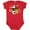 Red, variant on Inktastic Cowboy Birthday One Year Old with Cowboy Boots Boys Baby Bodysuit