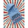 thumbnail image 3 of America Home Of The Free Flag Hoodie Women -Image by Shutterstock, Female 5X-Large, 3 of 4