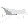 thumbnail image 2 of Lona para acampar, toldo para acampar, ligero, portátil, compacto, tienda de campaña, lona, cubierta para la lluvia, para playa, patio trasero, pesca,, 2 of 7