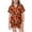 Orange, variant on SUXIAN Girls Halloween Pajama Set Short Sleeve Button Up Top with Shorts and Pockets Cute Comfortable Sleepwear for Kids Halloween Pajamas Kids Pink 12-13 Years