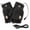 Black, variant on Flip Top Heated Gloves Rechargeable for Men Women Smart Thermostatic Electric Fingerless Gloves Hand Warmer for Outdoor Winter Work Cycling Skiing and Snow Sports