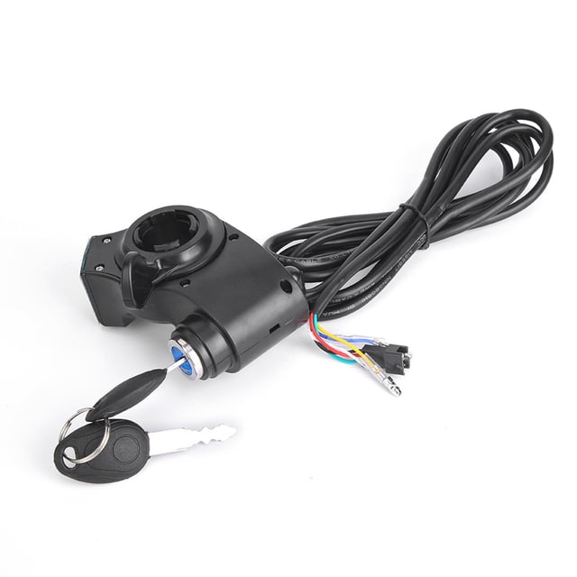 Acelerador de pulgar para bicicleta eléctrica, pantalla LCD, interruptor de alimentación de voltaje de batería Digital para vehículo eléctrico