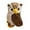 Brown, variant on Loespoir Cute Big-Eyed Owl Doll Toy, Small Realistic Stuffed Owl with Soft Texture, Portable Toy for Gifting and Play, for Shower, Birthday, and Collectible Fun(Brown)