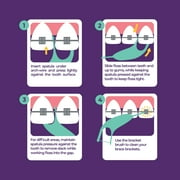 Platypus Orthodontic Flossers, 40 ct