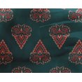 thumbnail image 4 of oneOone Georgette Viscose Fabric Leaves & Floral Block Decor Fabric Printed BTY 42 Inch Wide, 4 of 5
