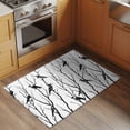 thumbnail image 2 of Black Branches Birds Entryway Rug 2'x3'&nbsp; Non Slip Front Door Mats, Modern Abstract Forest Silhouettes Entrance Rugs Indoor Outdoor Carpet, Washable Floor Mats Small Area Rug for Bedroom Kitchen, 2 of 8