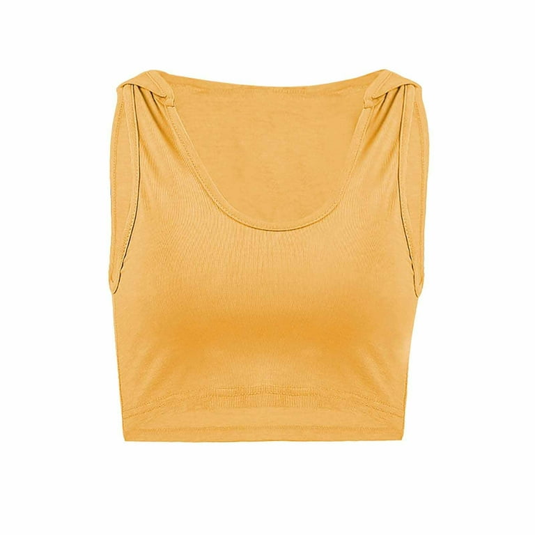 Clearance Sales! Zpanxa Bras for Women Workout Tank Tops For Women With  Hood Sexy Slim Tight Lifting Push Up Sleeveless Vest Sportswear Coverups  Vest