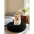 thumbnail image 3 of 1pc Plush Round Pet Bed Comfortable And Warm Suitable For Large, Medium And Small Cats And Dogs Sleeping In Four Seasons, 3 of 21