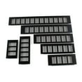 thumbnail image 7 of Black Alloy Rectangular Air Vent Grille Ventilation Cover for Cabinets Wardrobes, 7 of 7