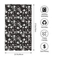 thumbnail image 2 of Balery Skeleton Toalla de Microfibra Premium con Estampado – 27.5x16 pulgadas, Alta Absorción, Suave y Aterciopelada, Secado Rápido, 2 of 6