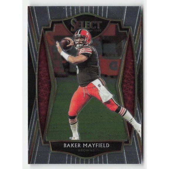 2020 Panini Select #123 Baker Mayfield Cleveland Browns Football Card Cleveland Browns NFL FOOTBALL Trading Card