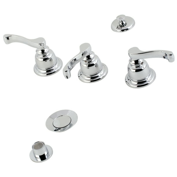 Kingston Brass KB321FL Bidet Faucet, Polished Chrome