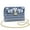 Aztec Elephant Floral Blue, variant on Dachshund Dog Christmas Tree Print Crossbody Bags for Women PU Leather Crossbody Handbags Purses Christmas Crossover Shoulder Bag with Chain Strap