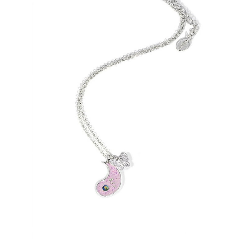 Claire's Girls BFF Silver Ying Yang Necklace, 2-Pack - Walmart.com