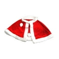 thumbnail image 3 of Capa De Terciopelo Rojo 4x Para Disfrazarse De Navidad, Para Carnaval, Suministros Navideños Para Niños, 3 of 8