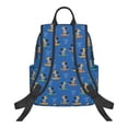 thumbnail image 2 of Naloa Skater Dog Print Lightweight DayBackpack Suitable for school, work, shopping, travel, etc., 2 of 5