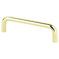 Berenson 6151-203-P 96 mm CC Zurich Wire Pull with Polished Brass