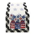thumbnail image 2 of Nkmbld Patriotic Table Runner, 13x72 Inch Vintage 4th of July Table Runners Decoration for Farmhouse Kitchen Dinning Indoor Outdoor Home Party Supply, 2 of 8