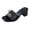 Style B (Black), variant on Elegant Square Toe Heeled Sandals for Women, Slip On Mules featuring Bold Metal Chain Detail, Stylish Block Heel Slides for Walking, Vacation, and Daily Outfits, Non-Slip Sole Dress Sandals, Black