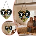 thumbnail image 2 of TIELUTT Custom Acrylic Colored Pendant for Couples Family Photo Sunshade Customized Mini Ornament Hooks Door Curtain Beads Beads for Doorways for Girls Cake Stand Set for Party Small, 2 of 5