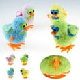 thumbnail image 2 of fsxdhpcsgfc Cuddly Chicken Toy Soft Fabric Squeaky Sound Adorable Design For Kids Collection Or, 2 of 6