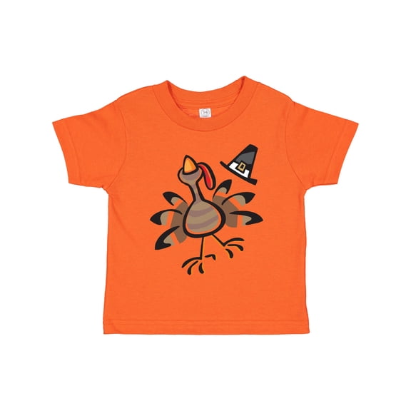Inktastic Happy Thanksgiving Turkey Boys or Girls Toddler T-Shirt