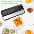 thumbnail image 4 of Cobectal Food Vacuum Sealer Machine with 1 Roll and 10Pcs Sealer Bags, Food Storage Saver for Dry & Moist Food, 4 of 9