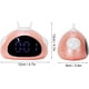 thumbnail image 2 of Reloj despertador para niños, reloj de entrenamiento para dormir con luz nocturna para niños, niñas, dormitorio, personas que duermen mucho, 2 of 4