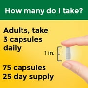 Nature Made Magnesium L Threonate Capsules, Dietary Supplement for Cognitive Support, 75 Ct