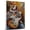 American Bulldog, variant on Wire Fox Terrier Dog Stretched Canvas Size 8x12 – Bass Guitar Canvas Print of Funny Wire Fox Terrier Dog Wall Art, Bass Guitar Music Wall Decor, Dog Lover