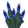 thumbnail image 1 of Vickerman W5G0502 50Lt Blue-GW Ec Lock Set 5.5 in. Sp 23 ft. L Bx, 1 of 2