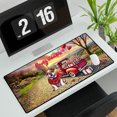 thumbnail image 3 of Be My Valentine's Bulldog Truck Full of Love Flower Balloon Desk Mat Full Keyboard Mouse Pad Dog Lover Gifts Idea Large Mousepad - 02029, 3 of 5
