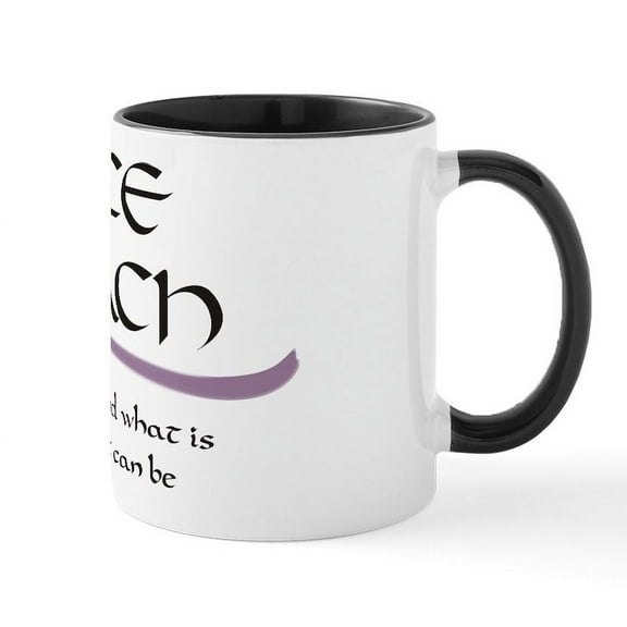 CafePress - Life Coach. Look Beyond Mug - 11 oz Ceramic Mug - Novelty Coffee Tea Cup