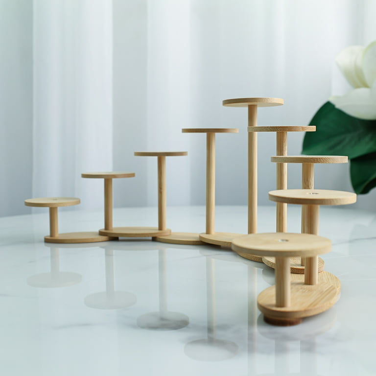 Kyglaring Bamboo Display Stand for Lego 10329 Icons Tiny Plants