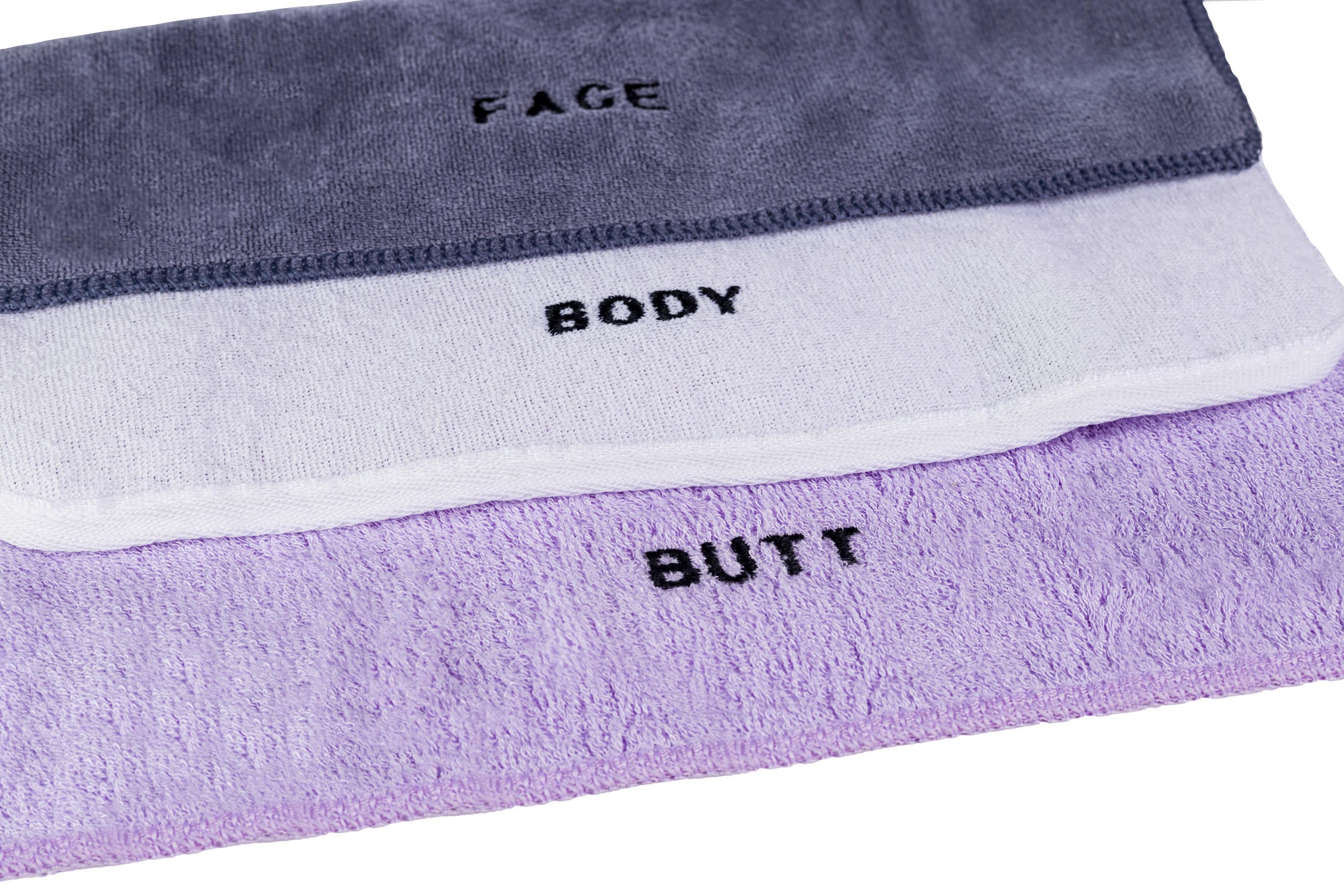 Crafty Cloth Exfoliating Washcloth | Reusable Bath Dual Sided Face and Body Exfoliator | Body Scrub Back Scrubber Shower Towel for Men and Women