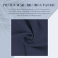 thumbnail image 5 of Cot Sheet 60" x 75" x 9" Narrow Twin Size - 2 Piece Cot Fitted Sheet - RV Bunk/Camp Bunk/Guest Beds/Army Cots/Trifold Mattress, Navy Blue Solid, 5 of 8
