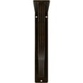 thumbnail image 3 of Ekena Millwork 2"W x 7 1/2"D x 10"H Austin Wrought Iron Bracket, (Triple center brace), Antiqued Bronze, 3 of 8