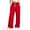 Red, variant on USNSM Women's Casual Sweatpants Baggy Pants High Waist Drawstring Jogger Pants Solid Color Straight Wide Leg Yoga Pants Red XL